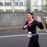 Christine meistert ihren ersten Halbmarathon